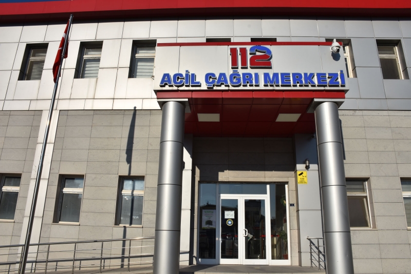 112 Acil Çağrı Merkezi’ne 1 yılda 492 bin çağrı geldi