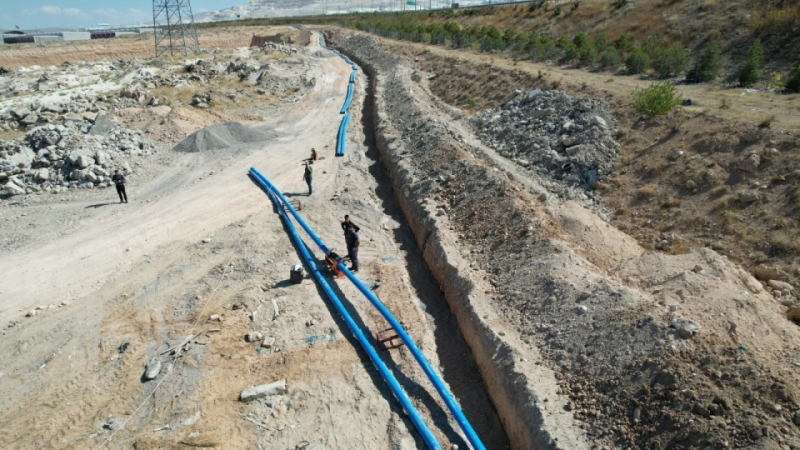 13 bin 380 metre içme suyu hattı yenilendi