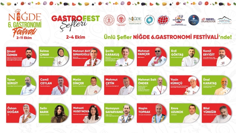 6. Gastronomi Festivali İçin Geri Sayıma girildi