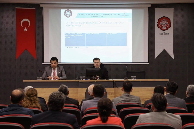 Bağımlılıkla Mücadele Toplantısı Gerçekleştirildi