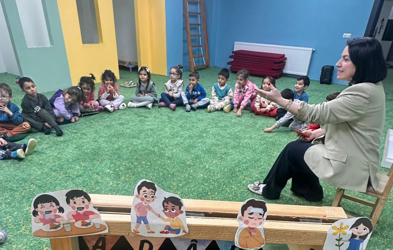 DİYANET ÇOCUK AKADEMİSİ ÖĞRENCİLERİNE DİKSİYON EĞİTİMİ