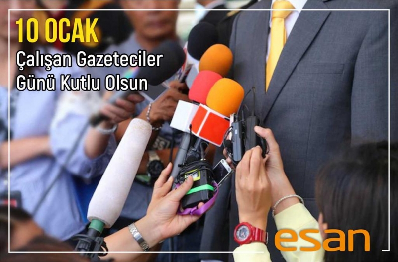 ESAN, 10 Ocak Çalışan Gazeteciler Günü'nü kutladı