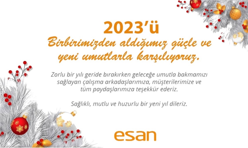 ESAN'dan yeni yıl mesajı
