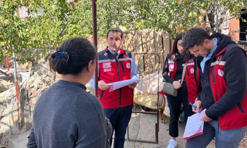 İl Müdürü Kesler, ASDEP Hane Ziyaretlerine Katıldı