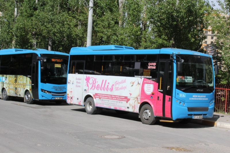 Niğde Belediyesi’nden Halk Otobüslerine Çifte Destek