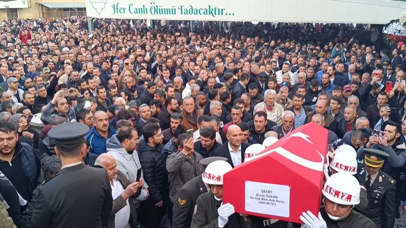 Niğdeliler Şehidini Dualarla Uğurladı