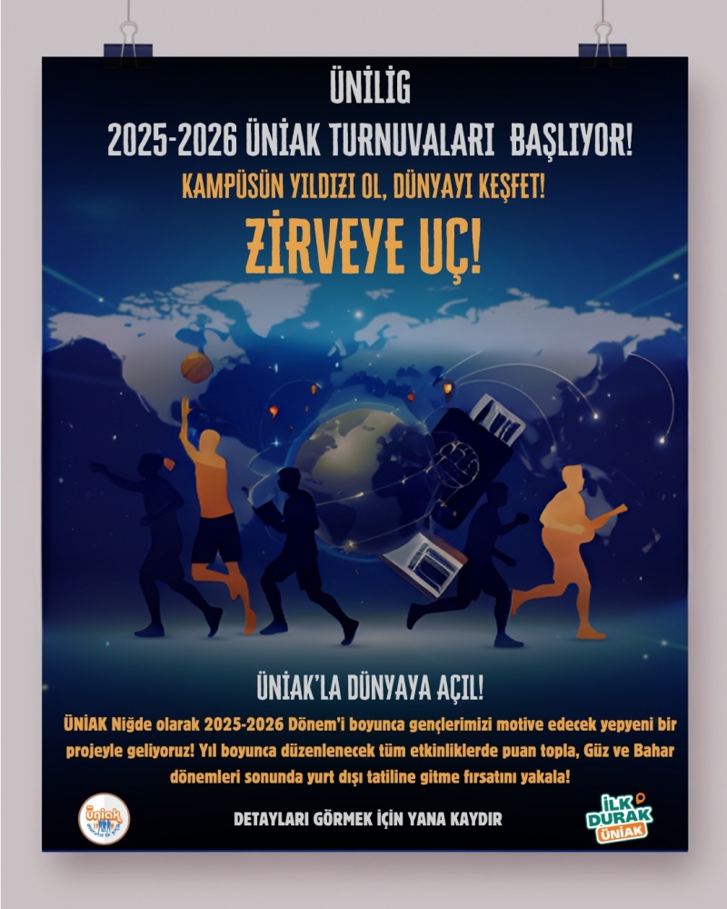 ÜNİAK Niğde’den Gençlere Yurtdışı Fırsatı