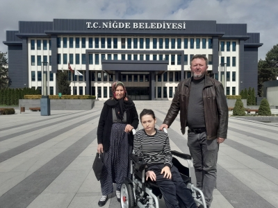 19 Yaşındaki İrem Akülü Aracına Kavuştu