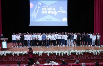 27. Geleneksel Spor Şenlikleri Ödül Töreni Gerçekleştirildi