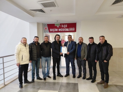 Ahmet Sinan Bircan Mazbatasını Alarak Göreve Başladı