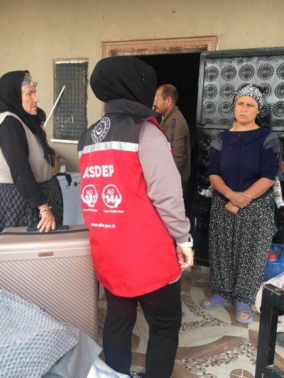 ASDEP Ekipleri Sahada: Sosyal Hizmetler Vatandaşlarla Buluşuyor