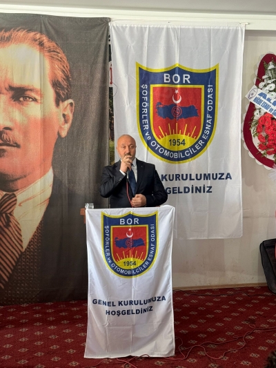 Bor Şoförler Odası’nda Cengiz Güven Tazeledi