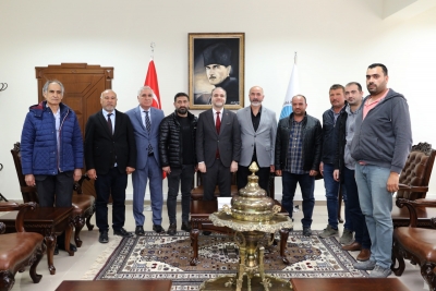 Damızlık Sığır Yetiştiricileri Birliğinden Rektöre Ziyaret