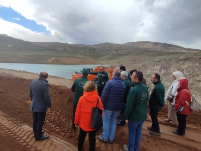 DSİ Bölge Müdürü Projeleri Yerinde İnceledi