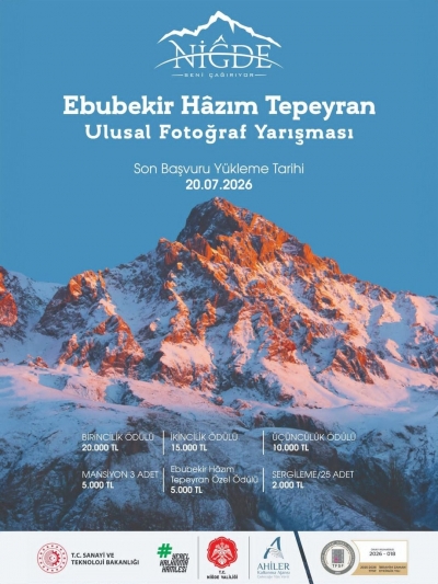 Ebubekir Hâzım Tepeyran Ulusal Fotoğraf Yarışması Başvuruları Sürüyor
