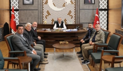 Güney ve yönetiminden Vali Koç’a ziyaret