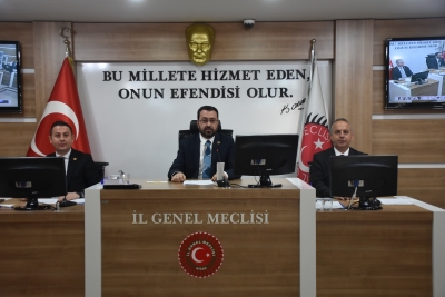 İl Genel Meclisinde Beş Gündem Maddesi Karara Bağlandı