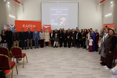 “Kadınlarla Çocuklar Birlikte Öğreniyor” Projesi Tamamlandı