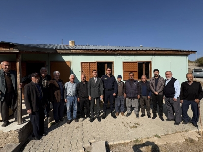 Kaymakam Gökçe, Gedelli Köyü Vatandaşlarıyla Buluştu