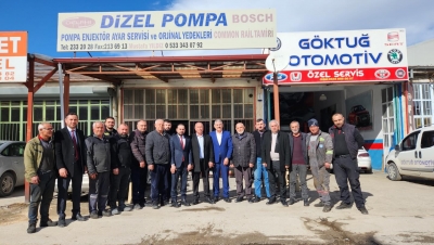 Milletvekili Uzkurt’tan Ata Sanayi esnafına ziyaret