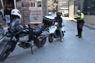 Motosiklet Kullanıcılarına Yönelik Geniş Çaplı Trafik Denetimi