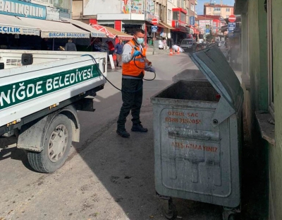 Niğde Belediyesi Sağlıklı Bir Çevre İçin Çalışıyor 