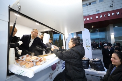 Niğde Belediyesinden Vize Haftasında Öğrencilere Ücretsiz Çorba İkramı