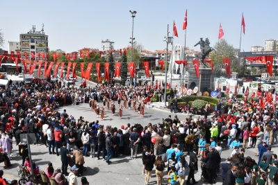 Niğde’de 23 Nisan coşkuyla kutlandı