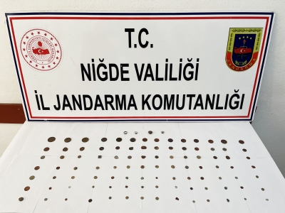 Niğde'de tarihi eser operasyonu