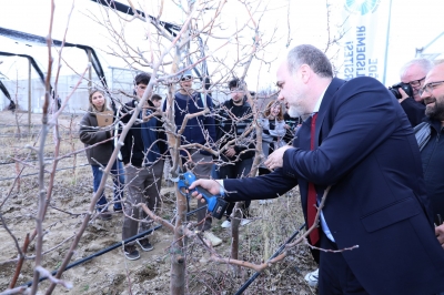 NÖHÜ’de Uygulamalı Budama Eğitimi Düzenlendi