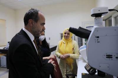 Rektör Uslu, Üniversitenin Enerji Alanındaki Çalışmalarını Yerinde İnceledi