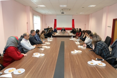 Rektörden Eğitim  Fakültesine Ziyaret
