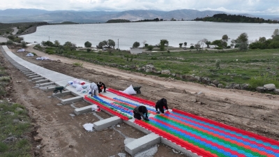 Türkiye’nin En Uzun Renkli Kaydırağı Sezona Merhaba Demeye Hazırlanıyor