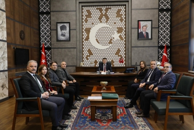 Vali Akmeşe’ye Hayırlı Olsun Ziyaretleri Sürüyor